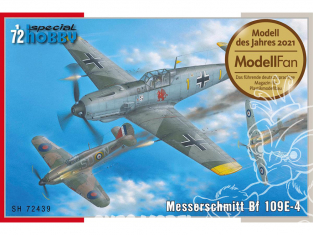 Special Hobby maquette avion 72439 Messerschmitt Bf 109E-4 1/72