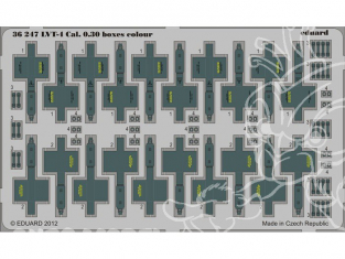 Eduard photodecoupe militaire 36247 Caisses LVT-4 Calibre 0.30 1/35