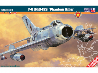 MASTER CRAFT maquette avion 030605 F-6 (MIG-19S) Phantom Killer 1/72