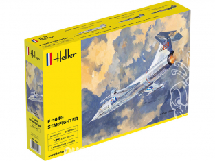 HELLER maquette avion 30520 F-104G Starfighter 1/48