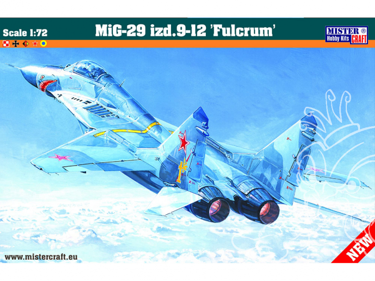 MASTER CRAFT maquette avion 040208 MIG-29 A FULCRUM 1/72