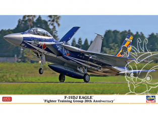 HASEGAWA maquette avion 02362 F-15DJ Eagle «20e anniversaire du groupe d'entraînement des chasseurs» 1/72