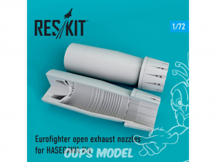 ResKit kit d'amelioration Avion RSU72-0106 Tuyère ouvertes Eurofighter pour kit HASEGAWA 1/72