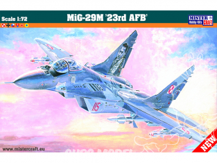 MASTER CRAFT maquette avion 040222 MIG-29 M 23 RD AFB 1/72