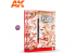 Ak Interactive livre Learning Series 13 AK522 Techniques de weathering au crayon Anglais