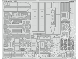 Eduard photodecoupe militaire 36465 Amélioration Jackal 1 Hobby Boss 1/35