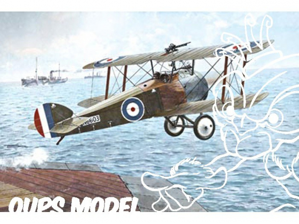 RODEN maquettes avion 044 Sopwith 2F1 Camel 1/72