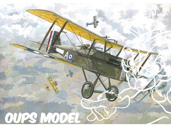 RODEN maquettes avion 045 BRITISH AVIATION S.E.5a 1/72