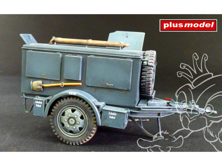 Plus Model 259 Sd.Ah.24 GENERATEUR 1/35