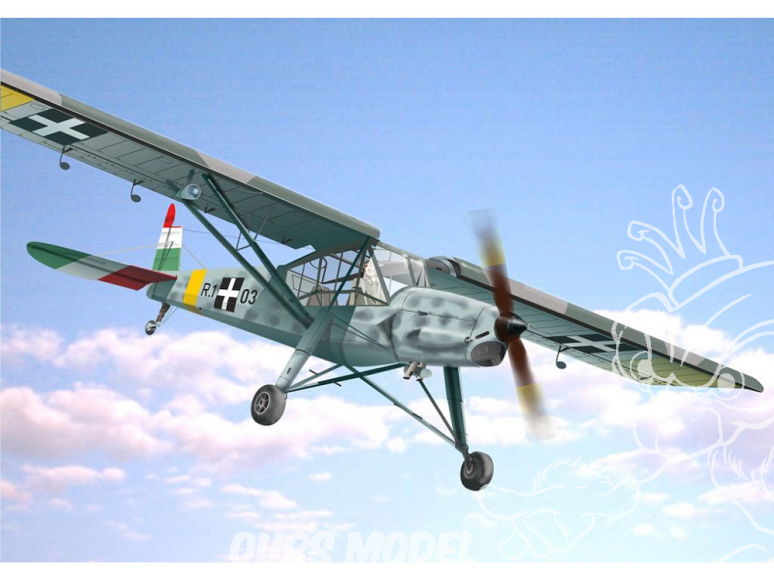 AZ Model Kit avion AZ7648 Fi 156C-1/3 Storch"Utilisateurs du Danube 1/72