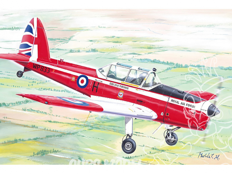 AZ Model Kit avion AZ7650 DHC-1 Chipmunk 1/72