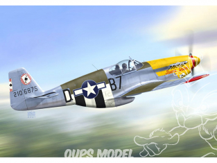 KP Model Kit avion KPM0247 P-51B Mustang Malcolm 1/72