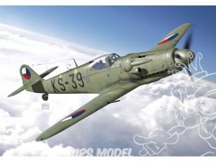 KP Model kit avion KPM0218 Avia S-199 avec canonssur ailes 1/72