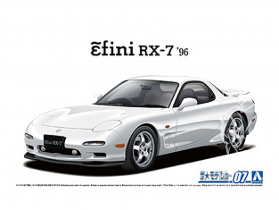 Aoshima maquette voiture 61275 Mazda RX-7 FD3S 1996 / Efini RX-7 1/24