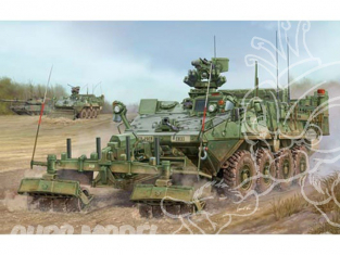 Trumpeter maquette militaire 01574 M1132 Stryker ESV 1/35