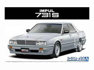 Aoshima maquette voiture 53065 Nissan Impul 731S 1989 Cima Total Tune-up System 1/24