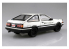 Aoshima maquette voiture 59609 Toyota AE86 Trueno Initial D 1/24