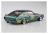 Aoshima maquette voiture 59210 Nissan Skyline KEN&amp;MARY 2Dr Shodai Liberty Walk 1/24