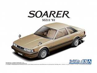 Aoshima maquette voiture 58473 Toyota Soarer MZ11 2800GT-Extra 1981 1/24