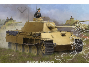 Hobby Boss maquette militaire 84534 Char Allemand Pz.BeobWg V Ausf.A Panther 1/35