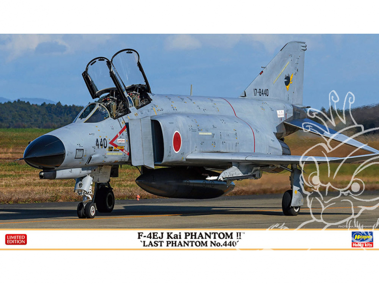 Hasegawa maquette avion 02372 F-4EJ Kai Super Phantom « Dernier fantôme n° 440 1/72