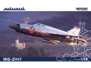 EDUARD maquette avion 84177 MiG-21MF WeekEnd Edition 1/48