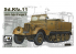 Afv Club maquette militaire 35040 SD.KFZ.11 Tracteur semi-chenillé allemand de trois tonnes 1/35