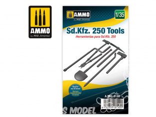 Ammo Mig accessoire 8140 Outils Sd.Kfz. 250 1/35