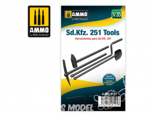 Ammo Mig accessoire 8141 Outils Sd.Kfz. 251 1/35