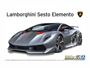 Aoshima maquette voiture 62210 Lamborghini Sesto Elemento 1/24