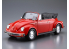 Aoshima maquette voiture 61541 Volkswagen Beetle 1303S Cabriolet 1975 15ADK 1/24