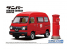 Aoshima maquette voiture 59982 Subaru Sambar Highroof 4WD K88 4WD 1980 1/24