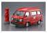 Aoshima maquette voiture 59982 Subaru Sambar Highroof 4WD K88 4WD 1980 1/24