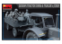 MINI ART maquette militaire 35314 TRACTEUR ALLEMAND D8506 et REMORQUE AVEC ÉQUIPAGE 1/35