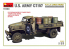 MINI ART maquette militaire 35380 U.S. ARMY G7107 4X4 1,5t CARGO TRUCK 1/35