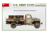 MINI ART maquette militaire 35380 U.S. ARMY G7107 4X4 1,5t CARGO TRUCK 1/35