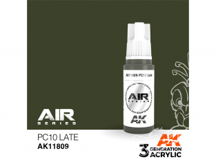 Ak interactive peinture acrylique 3G AK11809 PC10 Late 17ml AIR