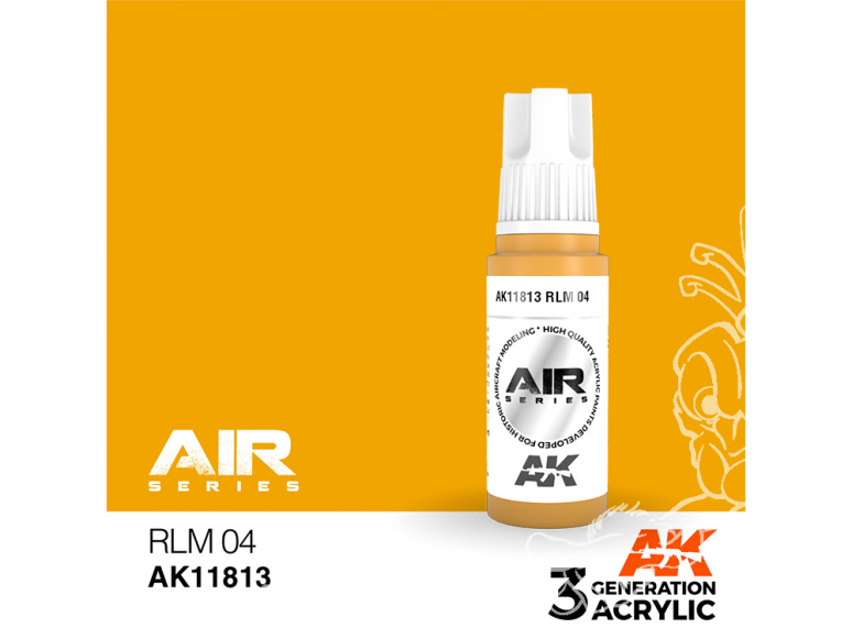 Ak interactive peinture acrylique 3G AK11813 RLM04 17ml AIR