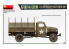 MINI ART maquette militaire 35383 CAMION CARGO G7107 avec personnages 1,5t 4X4 avec CORPS FACON MÉTAL 1/35