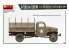 MINI ART maquette militaire 35383 CAMION CARGO G7107 avec personnages 1,5t 4X4 avec CORPS FACON MÉTAL 1/35