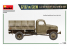 MINI ART maquette militaire 35383 CAMION CARGO G7107 avec personnages 1,5t 4X4 avec CORPS FACON MÉTAL 1/35