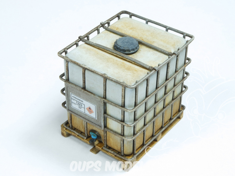 HD Models maquette HDM35065 Cuve IBC 1000Lt 1/35