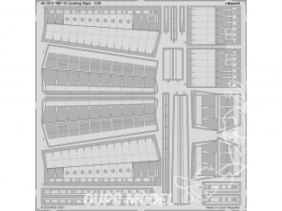 EDUARD photodecoupe avion 481072 Volets d'atterrissage TBF-1C Academy 1/48