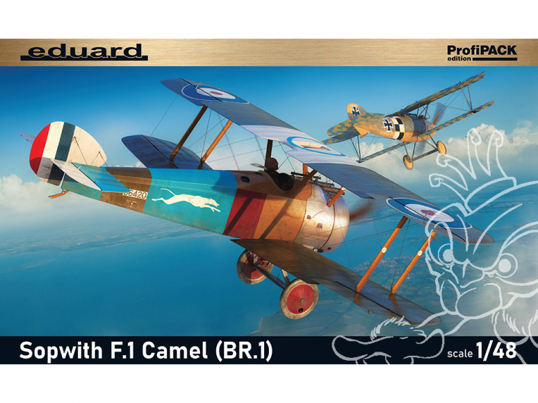 EDUARD maquette avion 82171 Sopwith F.1 Camel (BR.1) ProfiPack Edition 1/48