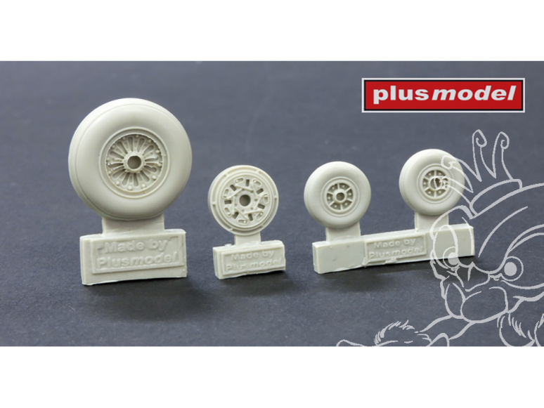 Plus Model AL4091 Roues Woodoo F-101B 1/48