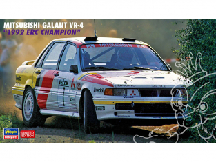 Hasegawa maquette voiture 20518 Mitsubishi Galant VR-4 "Champion ERC 1992" 1/24