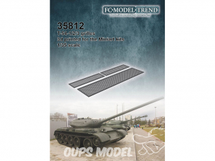 FC MODEL TREND accessoire résine 35812 Grilles T-54-1/2/3 Mini Art 1/35