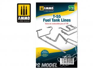 Ammo Mig accessoire 8904 Tuyaux carburant T-55 1/35