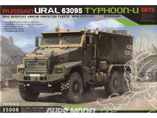 RPG-Model maquette militaire 35008 URAL 63095 TYPHOON-U 1/35