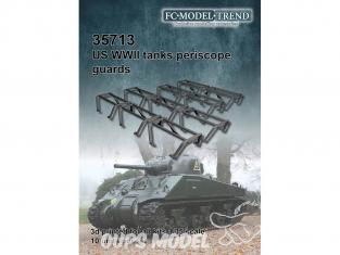 FC MODEL TREND accessoire résine 35713 Protection periscope chars US WWII 1/35